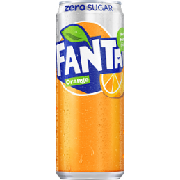 Fanta Orange Zero 33cl Burk