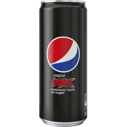 Pepsi Max 33cl Burk